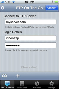 FTP On The Go