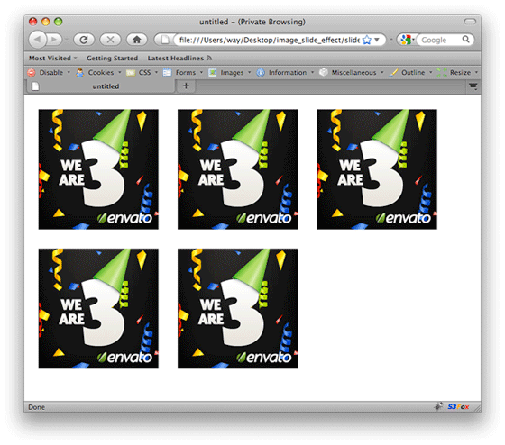 CSS Applied