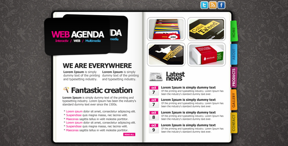 CREATIVE WEB AGENDA