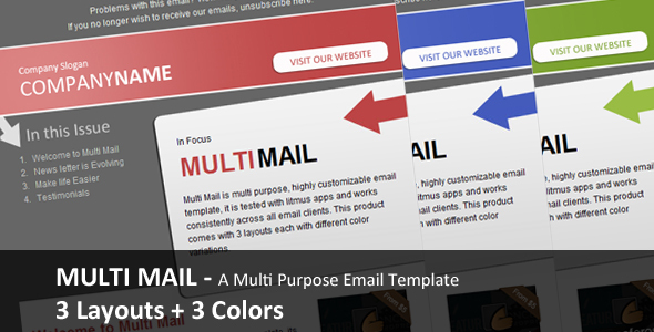 MultiMail - Multi Purpose Highly Customizable