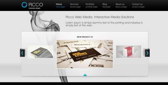 Picco Wordpress Portfolio and Blog
