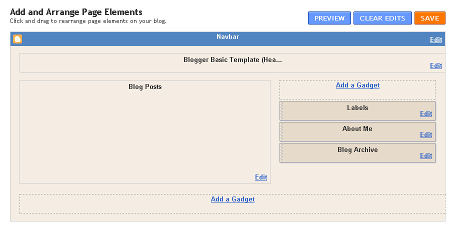 The Page Elements Page