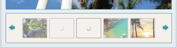 Image loading effect with ajax-loader