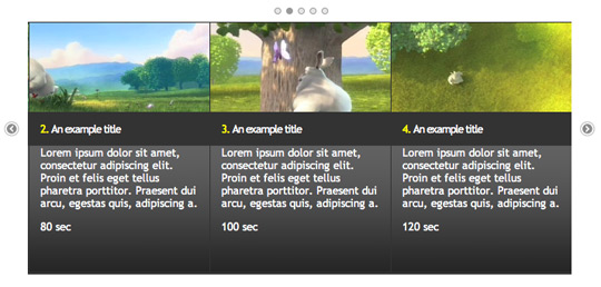 jQuery Tools Scrollable example