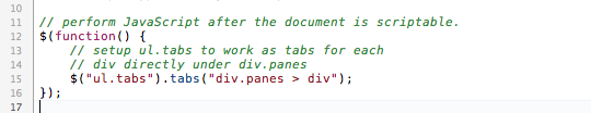 jQuery Tools tabs jQuery