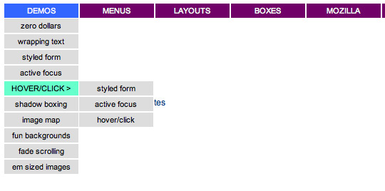 A cross-browser drop-down cascading validating menu
