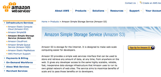 Amazon Web Services S3